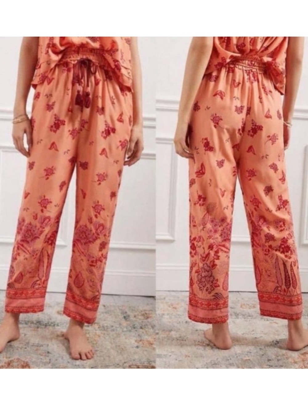 Anthropologie
Bohemian Print Lounge Pants
Bottom Coral and Red Size: US M
NWT - Picture 2 of 7
